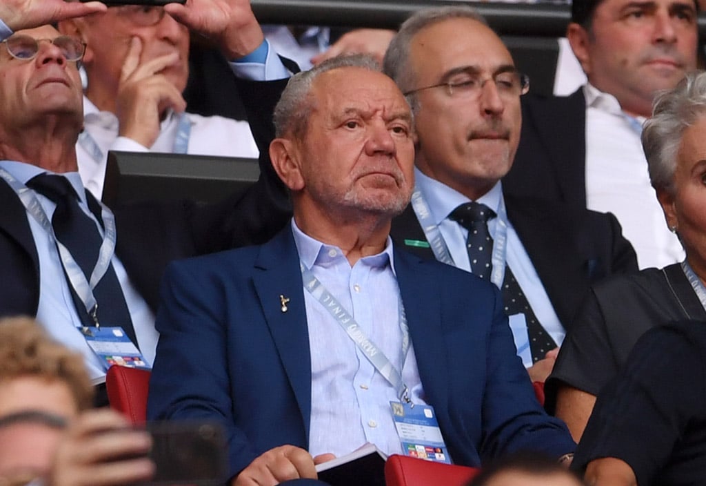 'Not having a good game' - Lord Sugar criticises Spurs star during Norwich win
