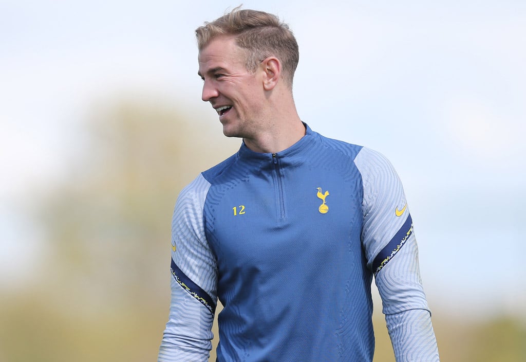 Video: Joe Hart reveals the position he played in final Spurs session - Not keeper