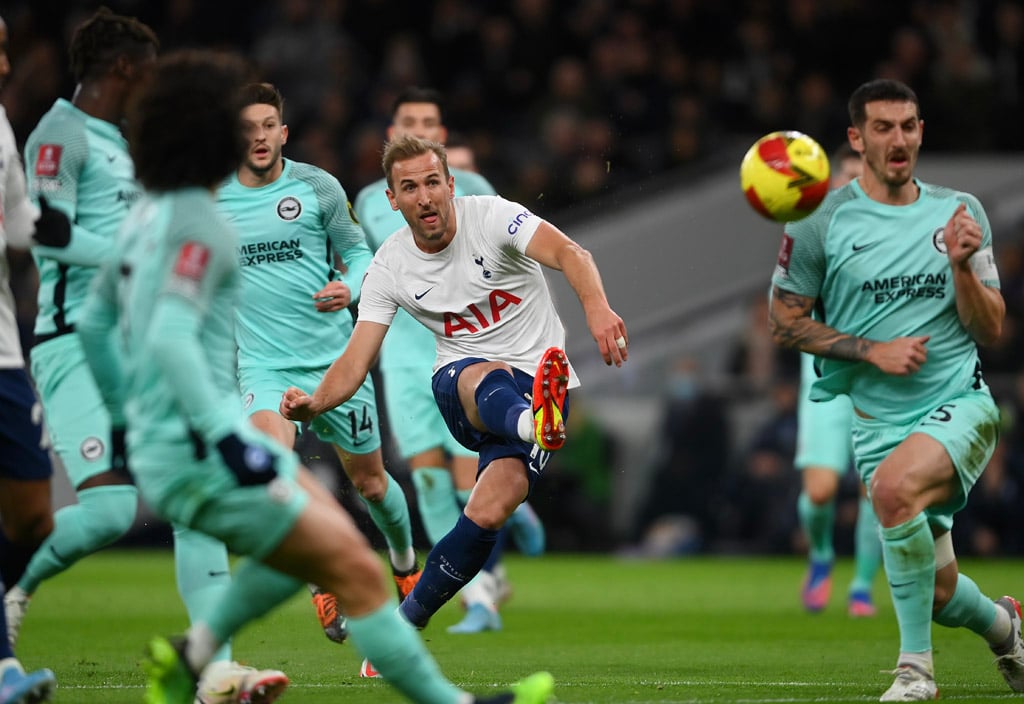 Tottenham set new FA Cup record in fourth round win over Brighton