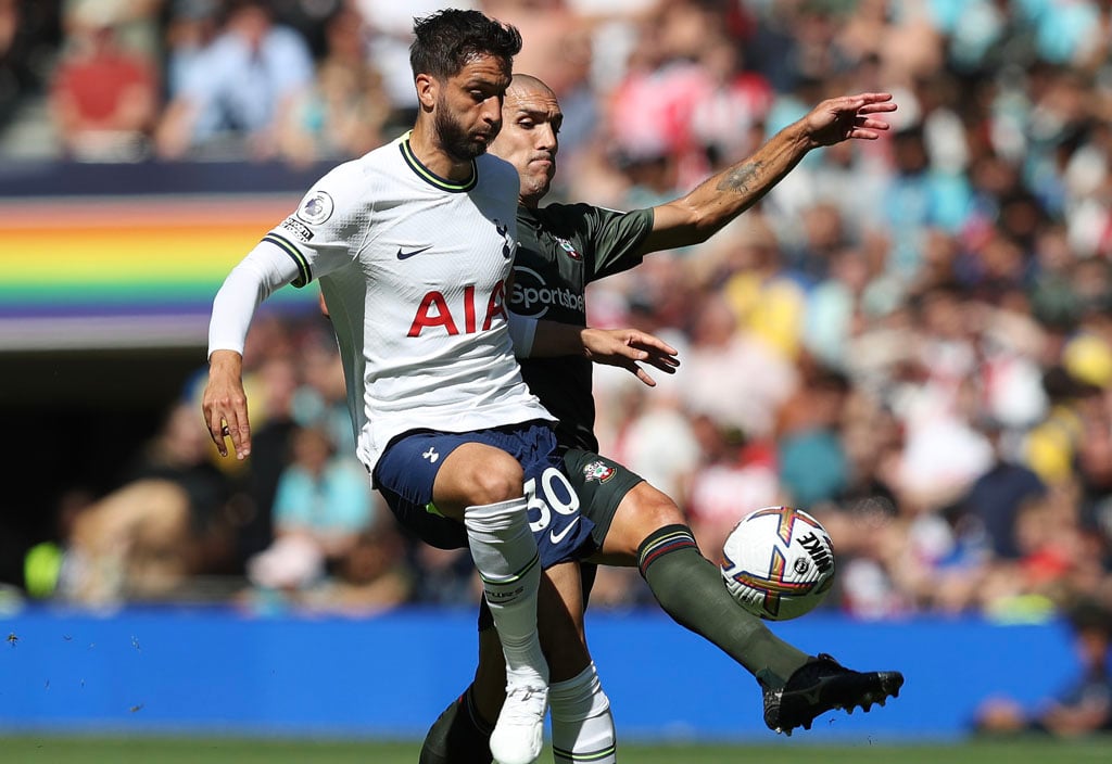 Video: Bentancur scores first Spurs goal to put his side 3-2 up against Leicesteer