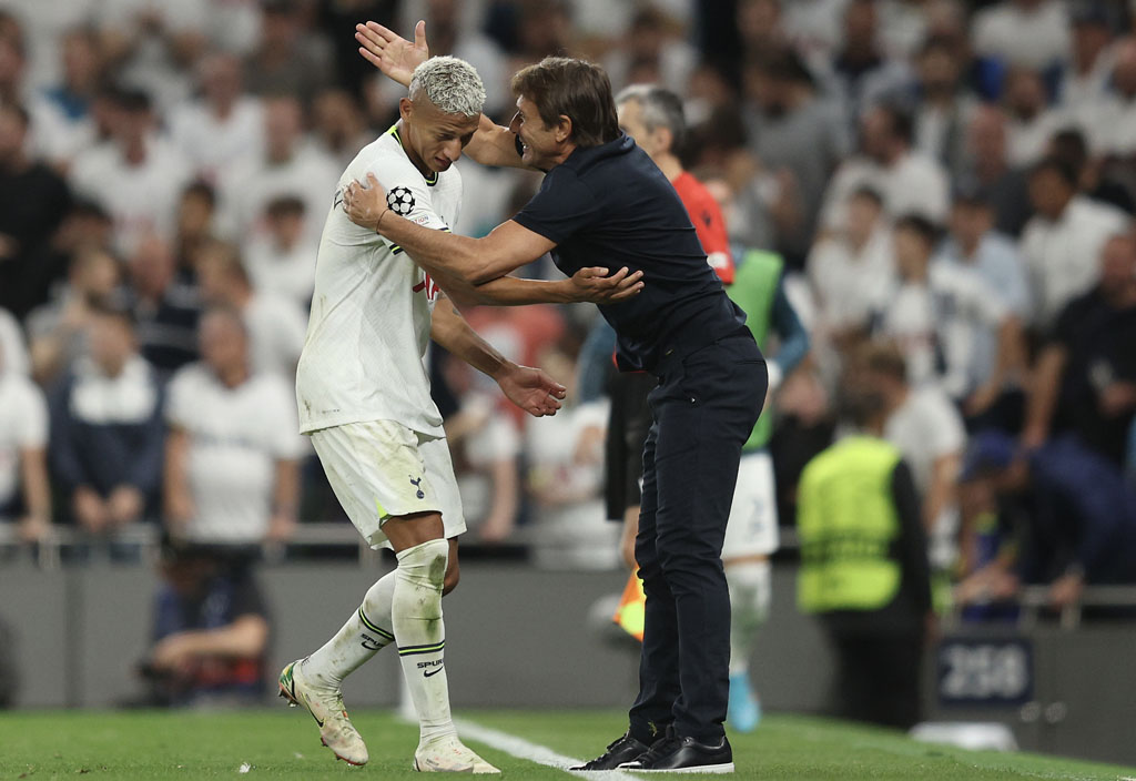 'For sure he's out' - Conte gives assessment of Richarlison's injury