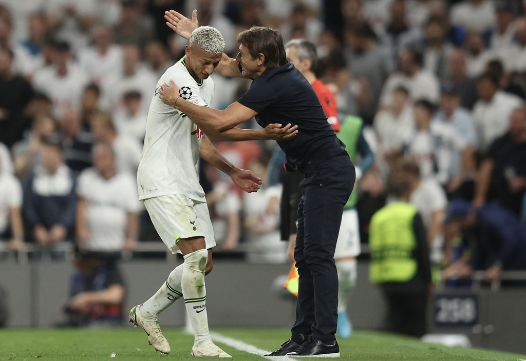 Antonio Conte reveals what he told Richarlison ahead of Marseille clash