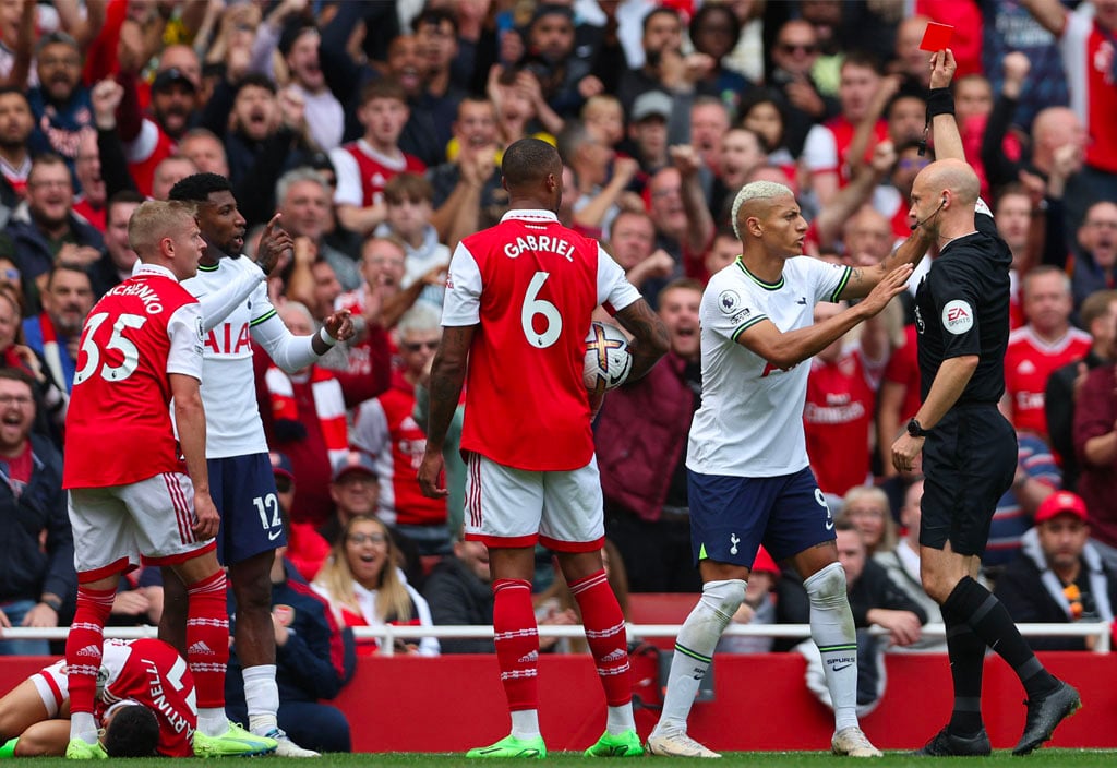 'Really surprised' - Conte reacts to Emerson Royal red card against Arsenal