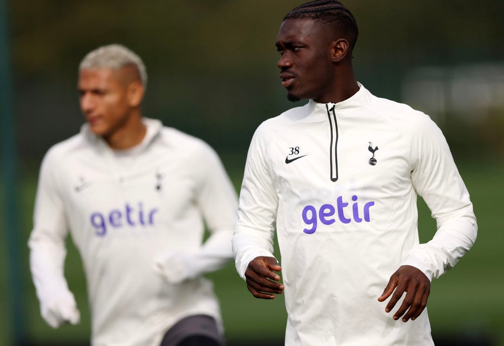 Gallery: Tottenham Hotspur train ahead of Eintracht Frankfurt match