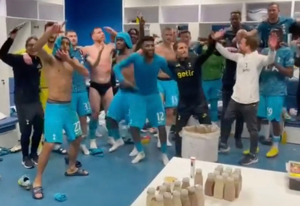 Video: Harry Kane dancing - the scenes inside the Spurs dressing room