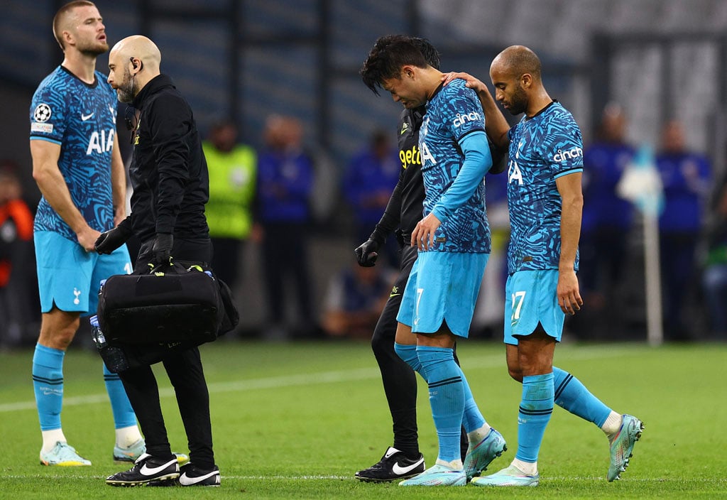 Tottenham confirm Son requires surgery after suffering injury at Marseille