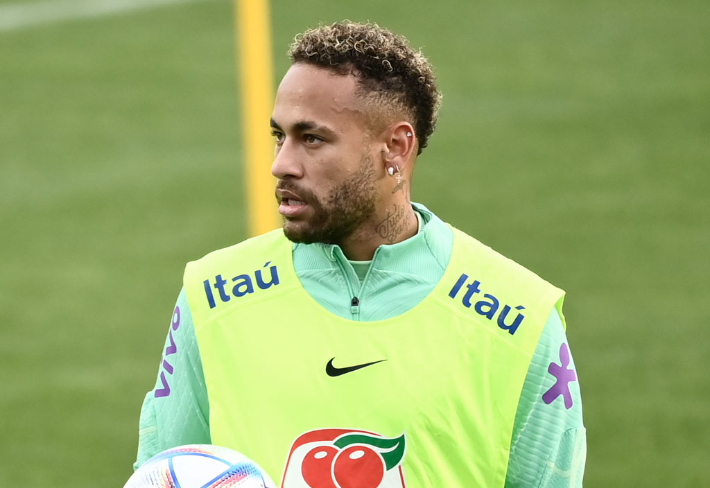 Video: Tottenham star's young son spotted consoling Neymar at World Cup