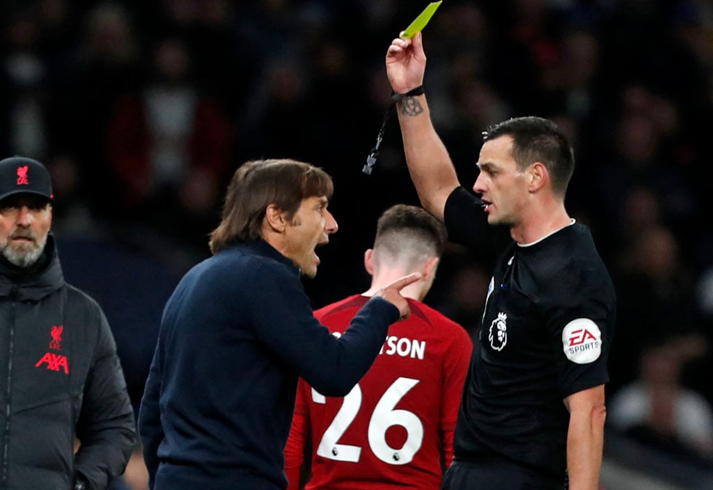 Antonio Conte explains his spat with Liverpool coach that led to his yellow card