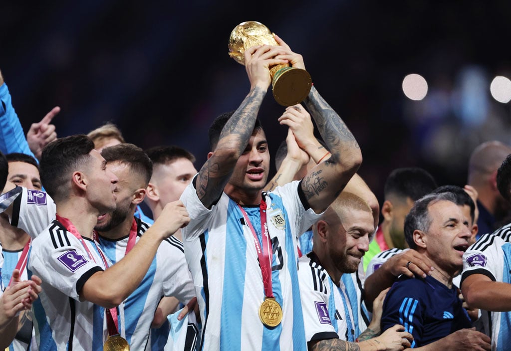 Gallery: Cristian Romero celebrates World Cup triumph with Argentina