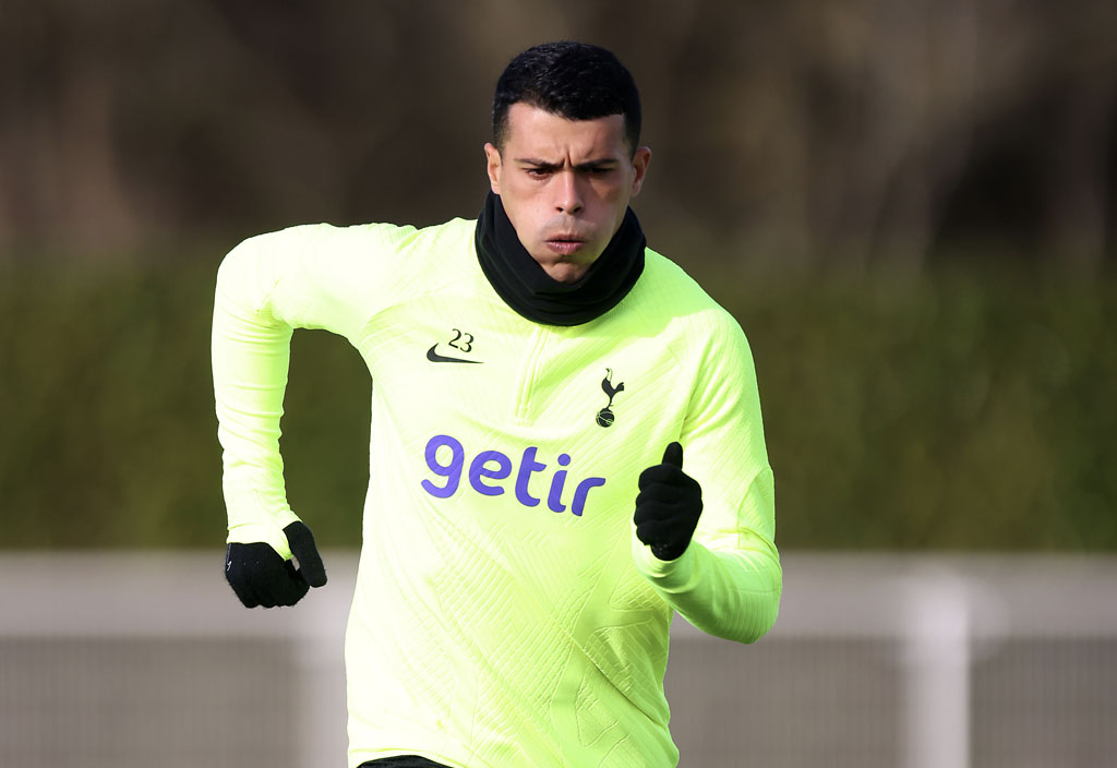 Gallery: Pedro Porro enjoys first training sessions with Spurs ahead of Man City clash