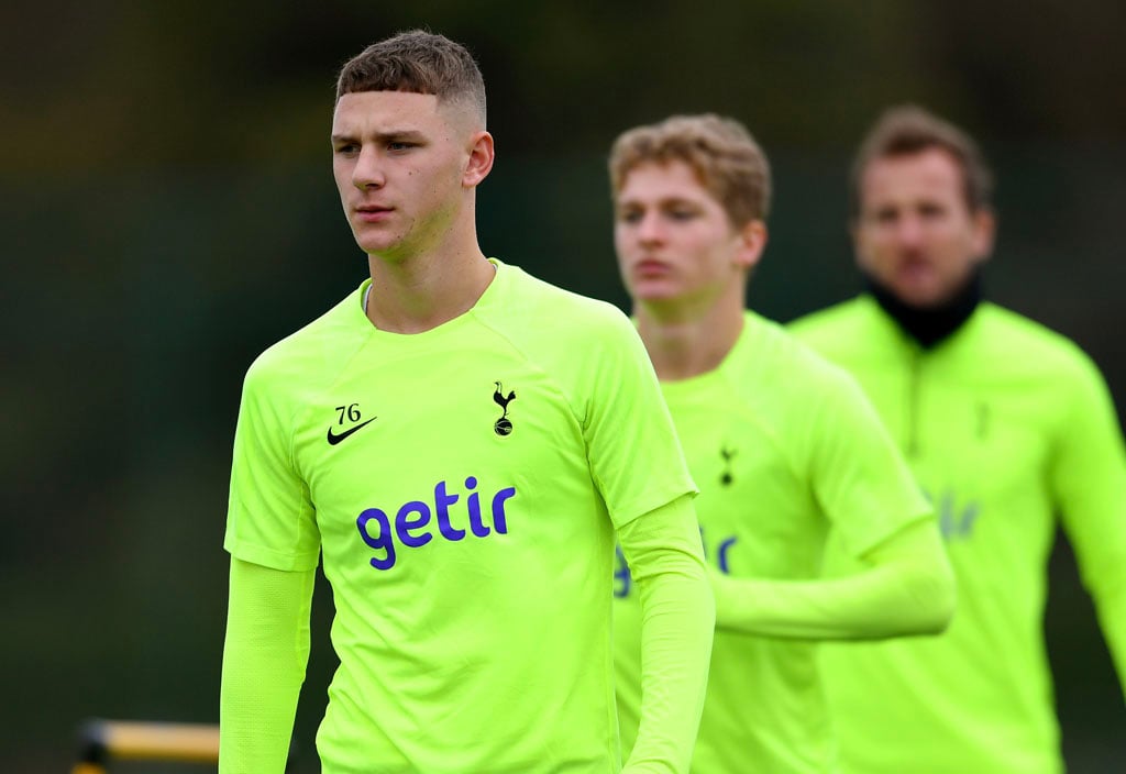 Cassanova spotted in first-team training as Stellini calls up eight Spurs academy players 