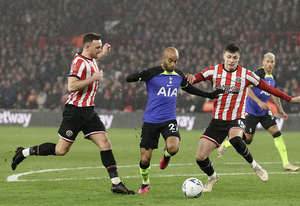 Tottenham coach reviews Lucas Moura's performance against Sheffield United