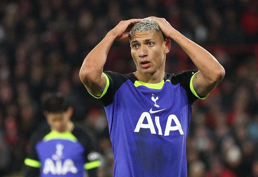 'It wasn't enough' - Richarlison sends honest message to Spurs fans after debut season