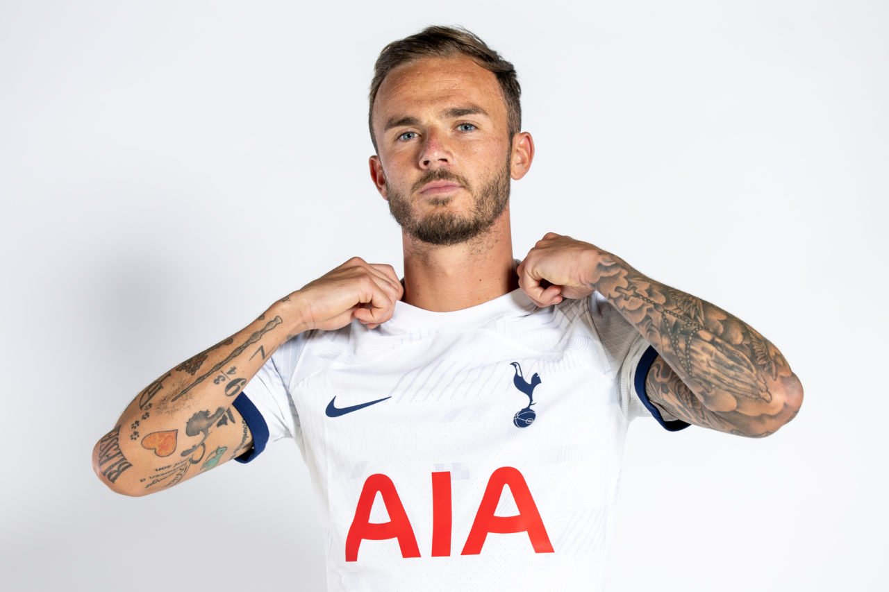 'Even at right-back' - James Maddison on his best position for Tottenham