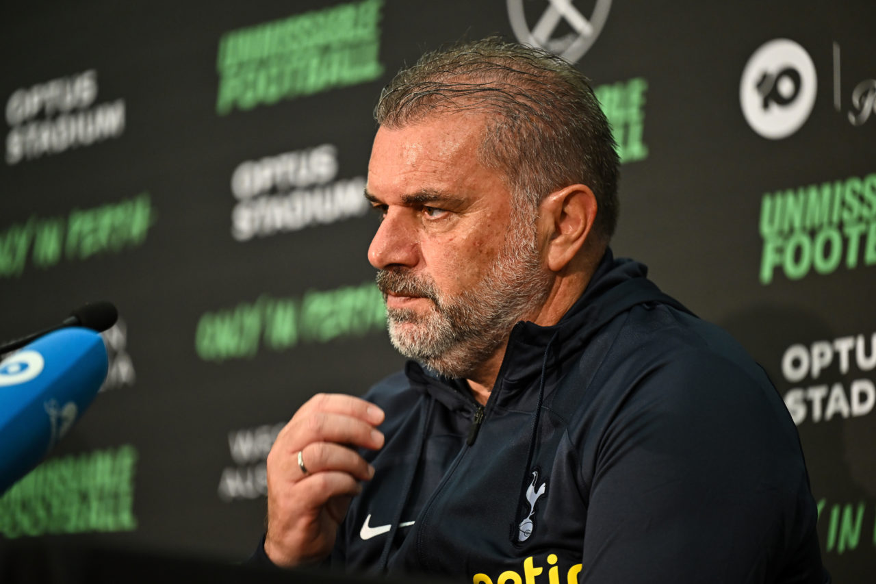 Ange Postecoglou makes transfer admission about 'too big' Tottenham squad