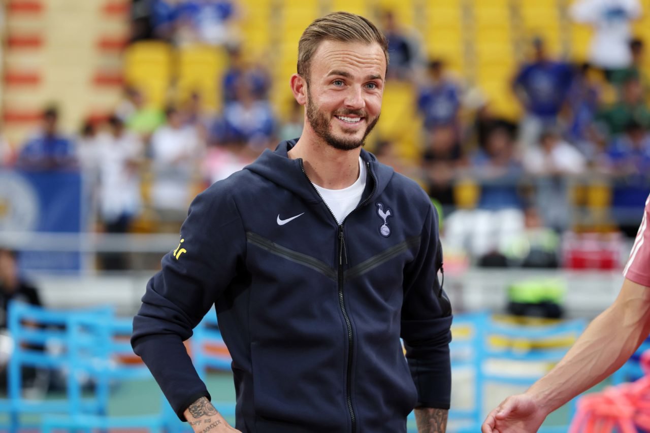 James Maddison admits he can chat for 'hours' with one Tottenham star