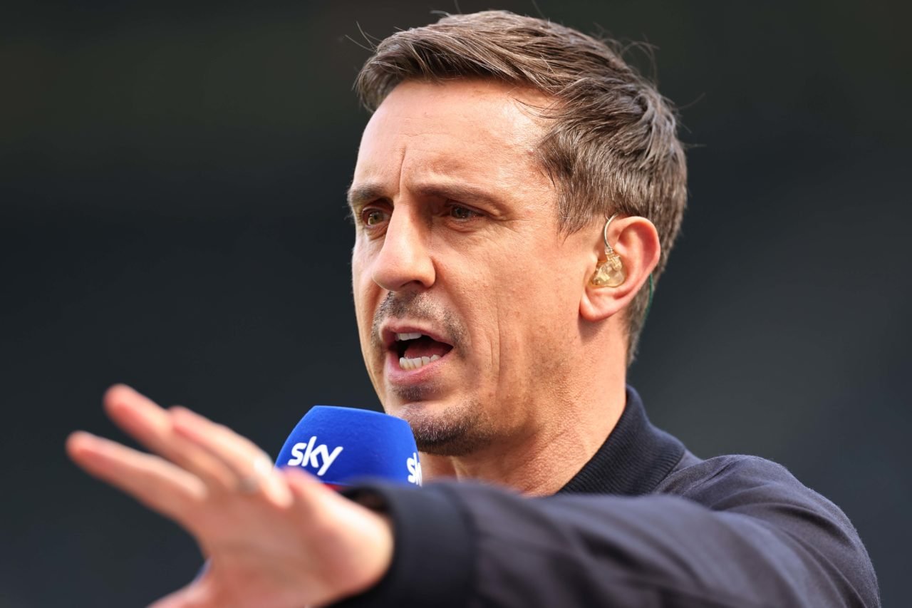 Gary Neville thinks Postecoglou made a key tactical mistake in Spurs vs Liverpool