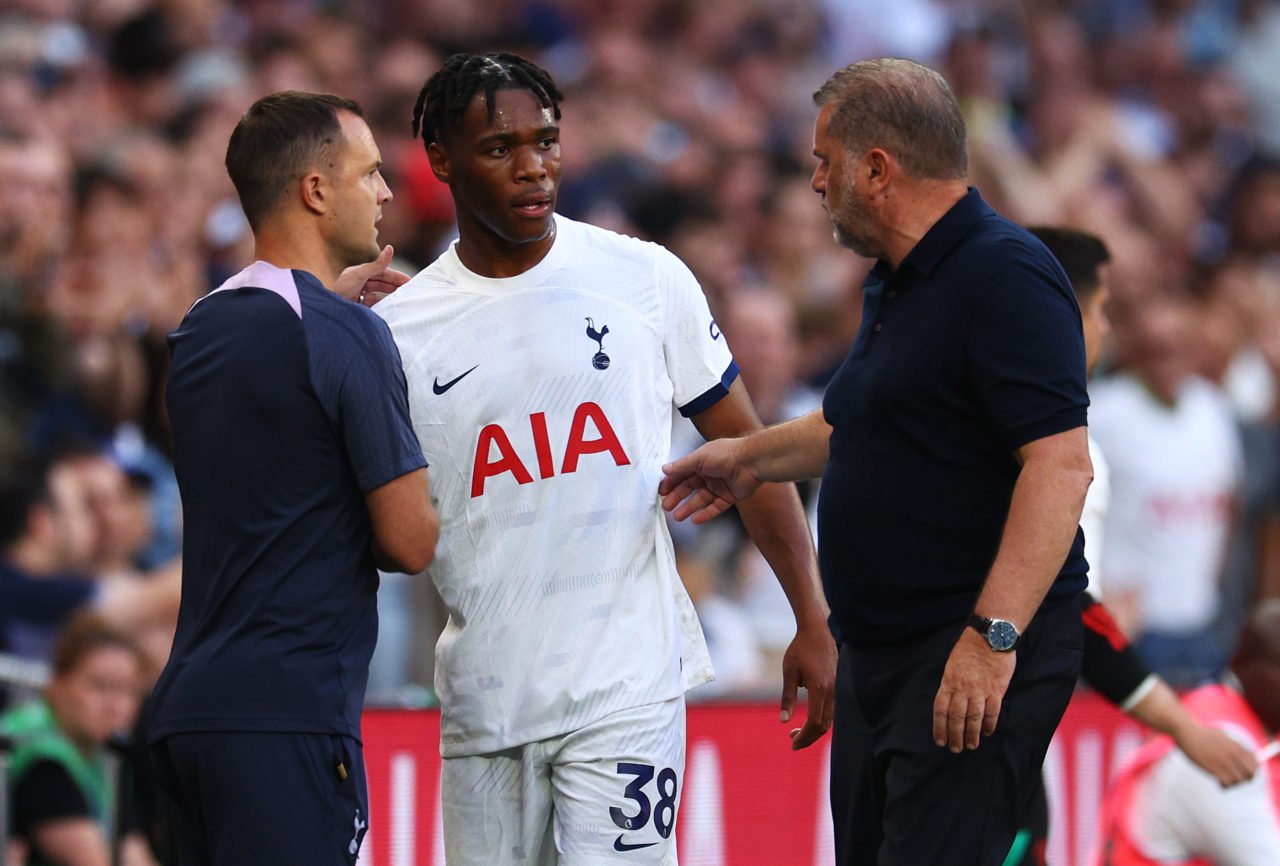 'The dominant player on that side' - Postecoglou on Destiny Udogie vs Arsenal