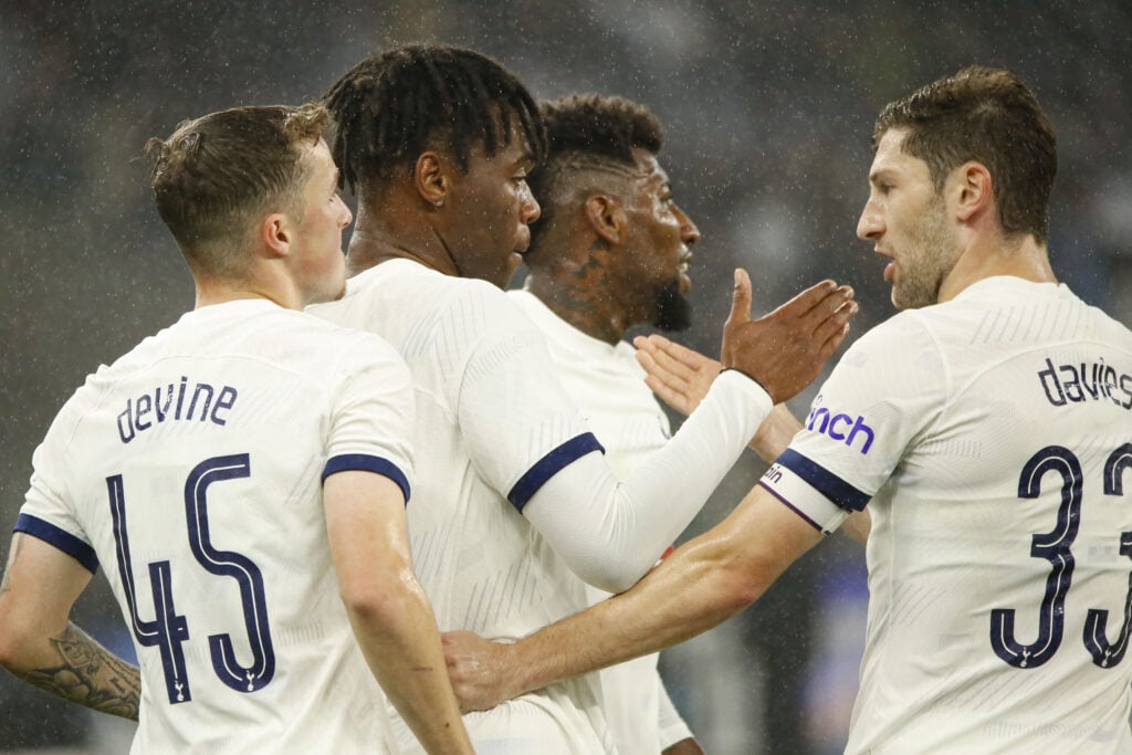 Ben Davies Destiny Udogie Alfie Devine