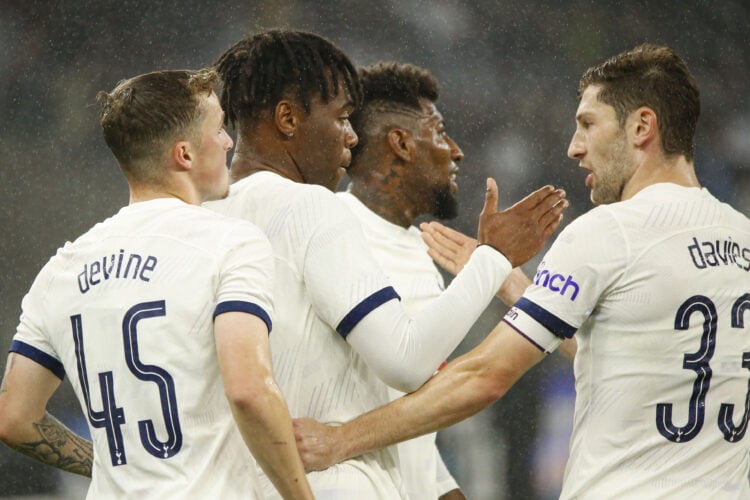 Ben Davies Destiny Udogie Alfie Devine