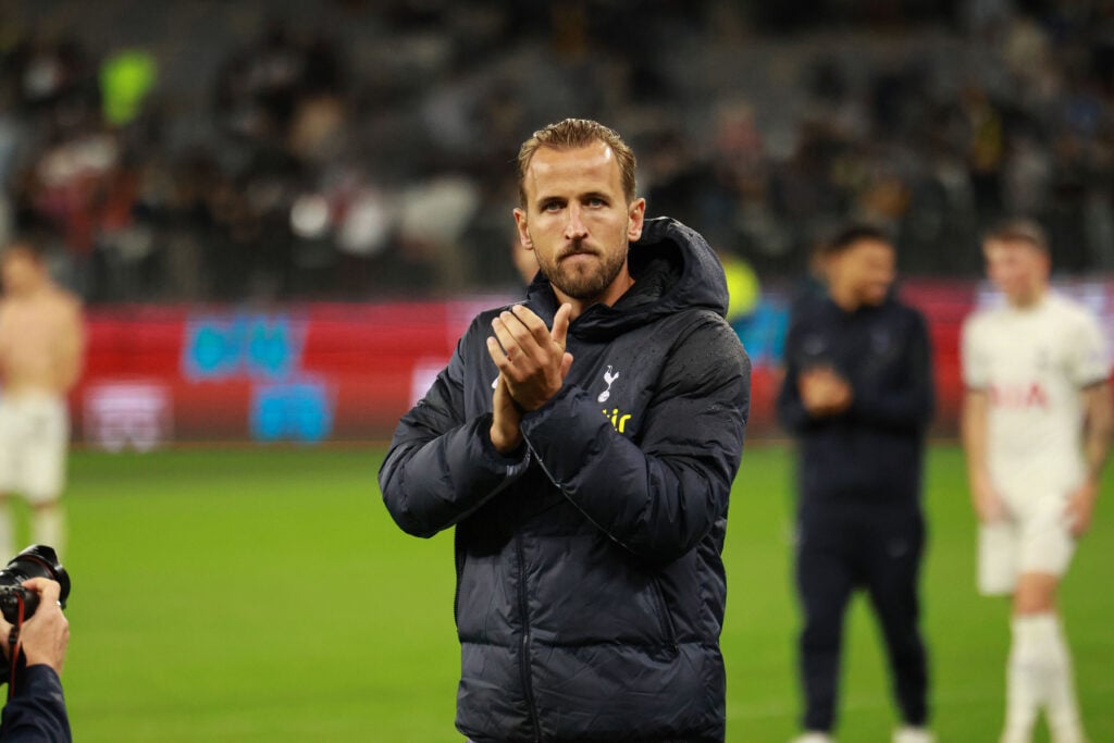 ‘I don’t think that’s fair’ – Postecoglou leaps to Harry Kane’s defence amid trophy claim 