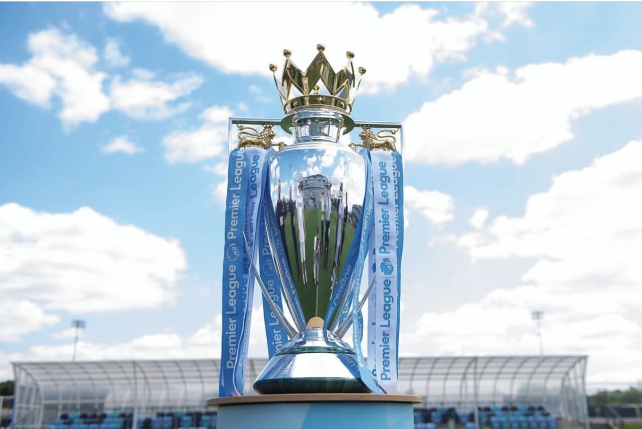 Premier League trophy