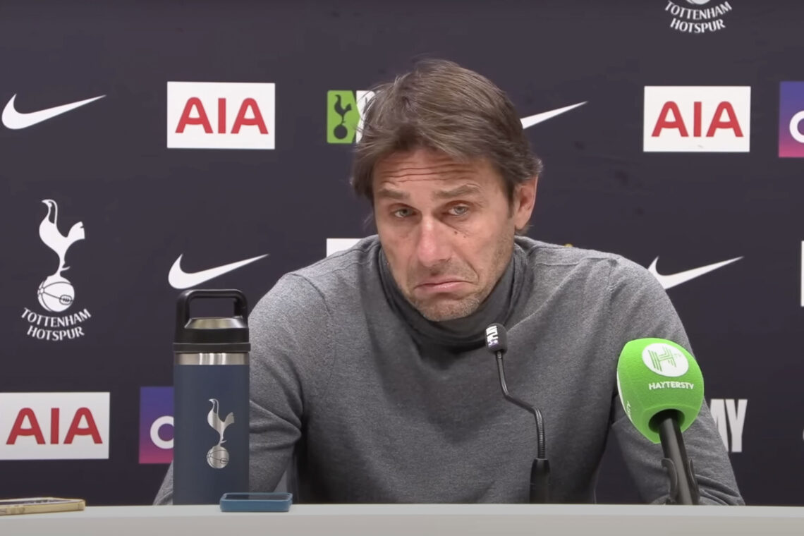 Antonio Conte opens up on the 'really strange' thing he did in his first season at Spurs