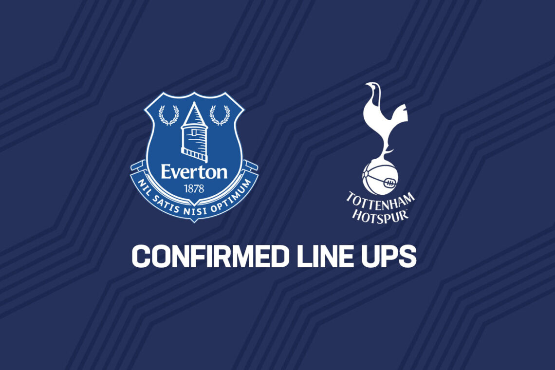 Line Up: Everton v Spurs - Johnson starts