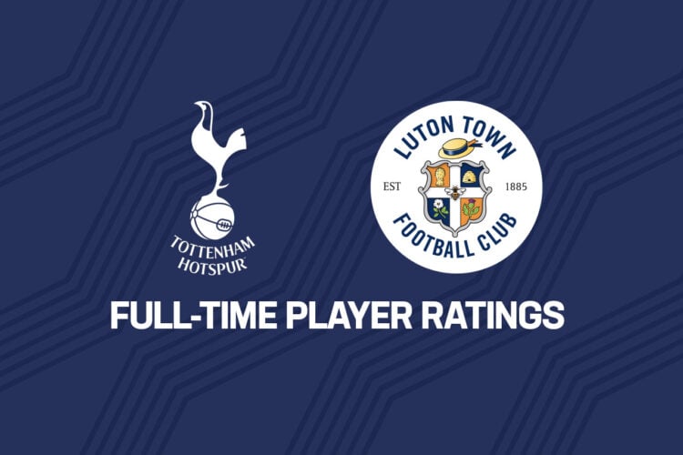 Spurs full-time ratings vs Luton Town - Son to the rescue
