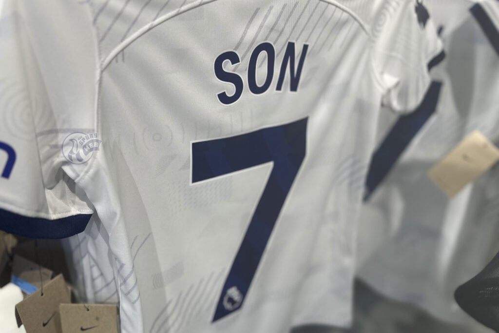 Report reveals the number of Son shirts Tottenham now sell every matchday 