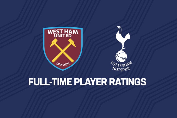 Opinion: Player ratings from Tottenham's 1-1 draw with West Ham
