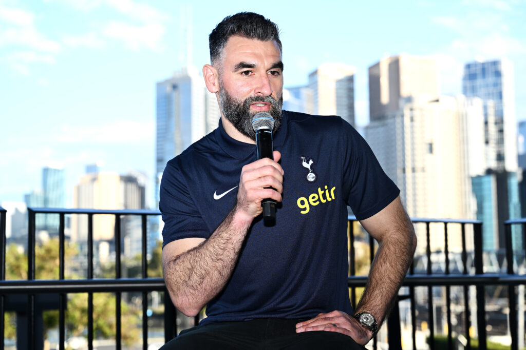 Mile Jedinak explains exactly what he does as a coach at Tottenham