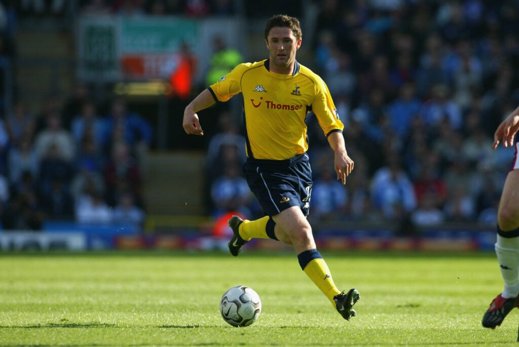 Robbie Keane of Tottenham Hotspur