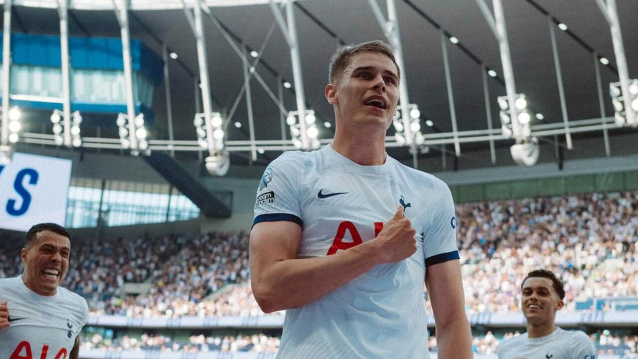 Premier League legend Nemanja Vidic gives his review of Spurs’ Micky van de Ven