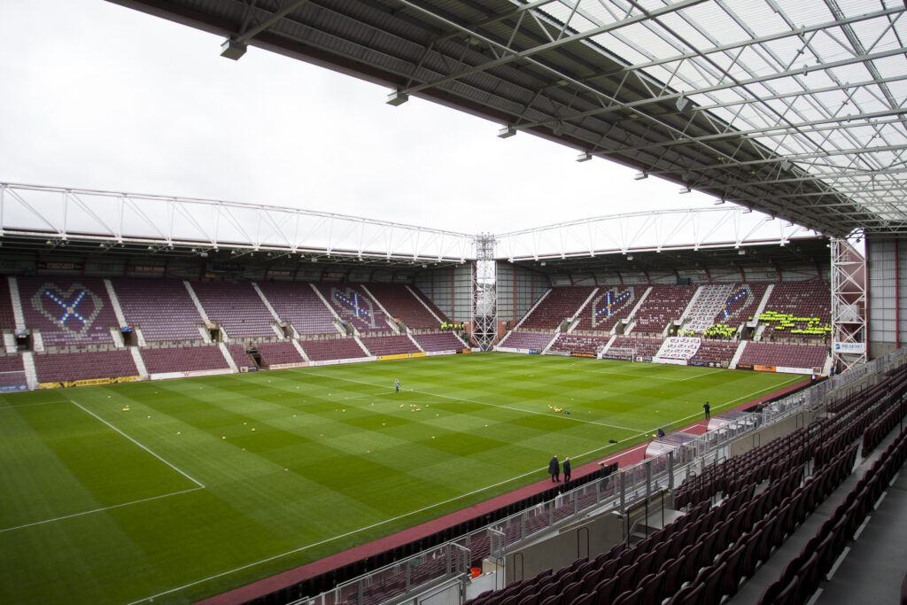 Tynecastle Park Hearts