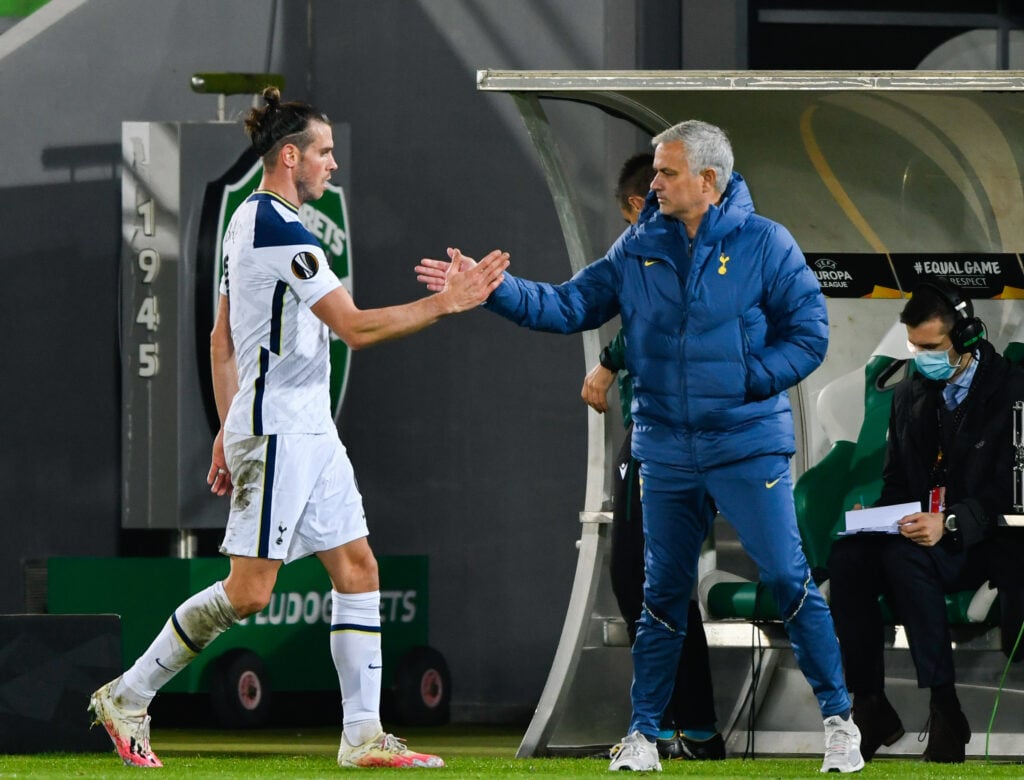 Gareth Bale Jose Mourinho