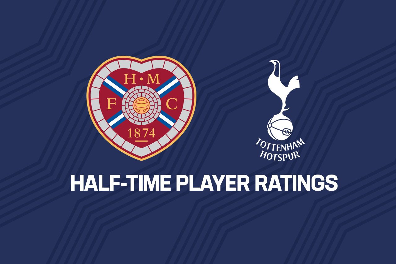 Spurs half-time ratings vs Hearts - Deki the showboater - Spurs Web
