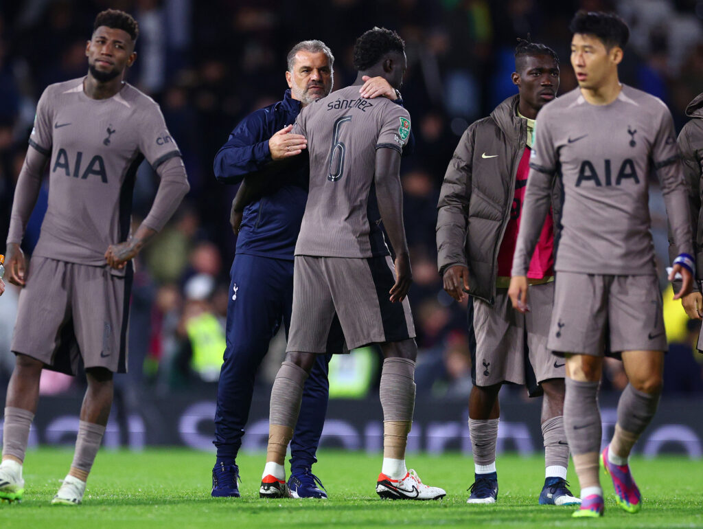 Fulham v Tottenham Hotspur - Carabao Cup Second Round