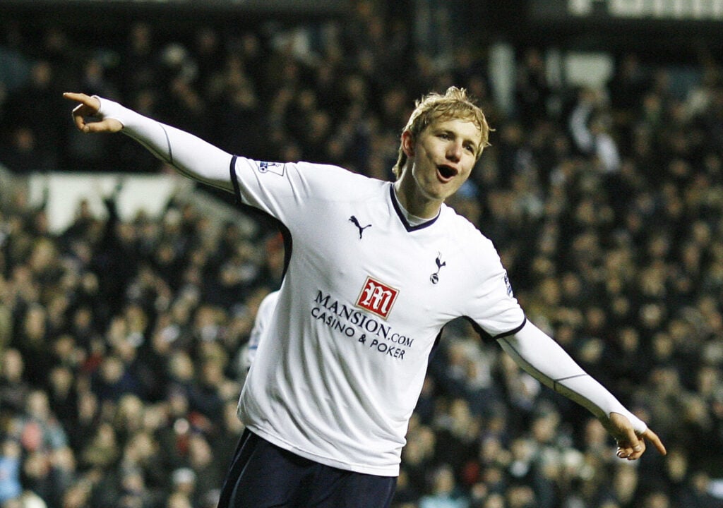 Tottenham's Russian Striker Roman Pavlyu