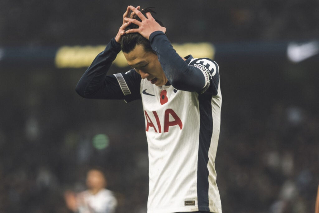 Heung-min Son of Tottenham Hotspur