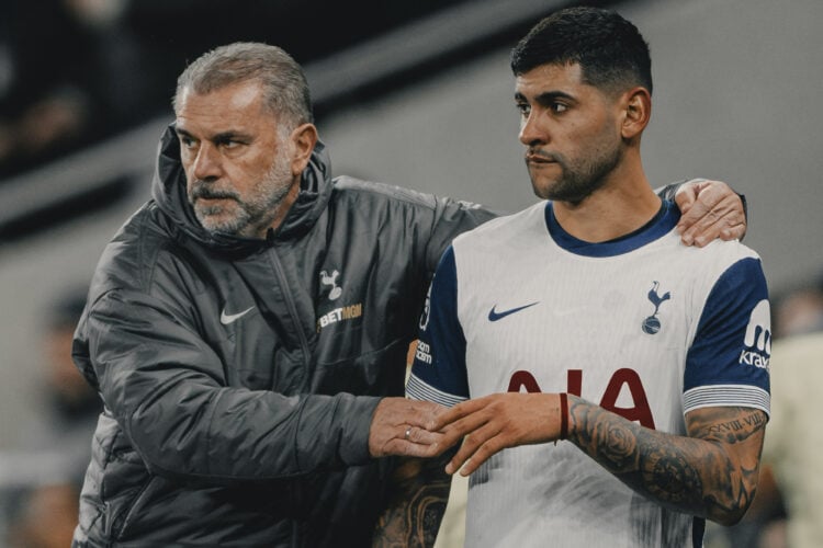 Ange Postecoglou Cristian Romero