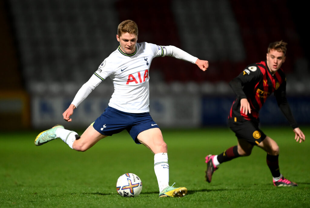 Tottenham Hotspur U21 v Manchester City U21 - Premier League 2