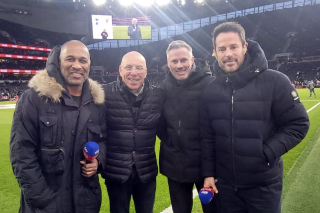 Les Ferdinand Ronny Rosenthal Jamie Carragher Jamie Redknapp