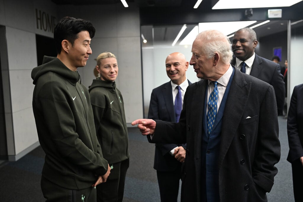 King Charles III Celebrates Local Community Work At Tottenham Hotspur Stadium