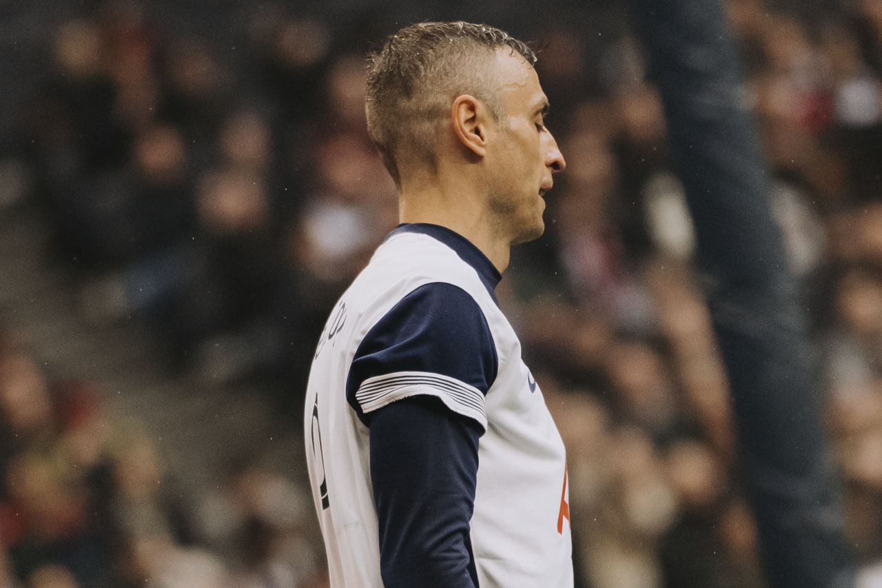 Dimitar Berbatov spotted something interesting during Tottenham warm-up vs Villarreal