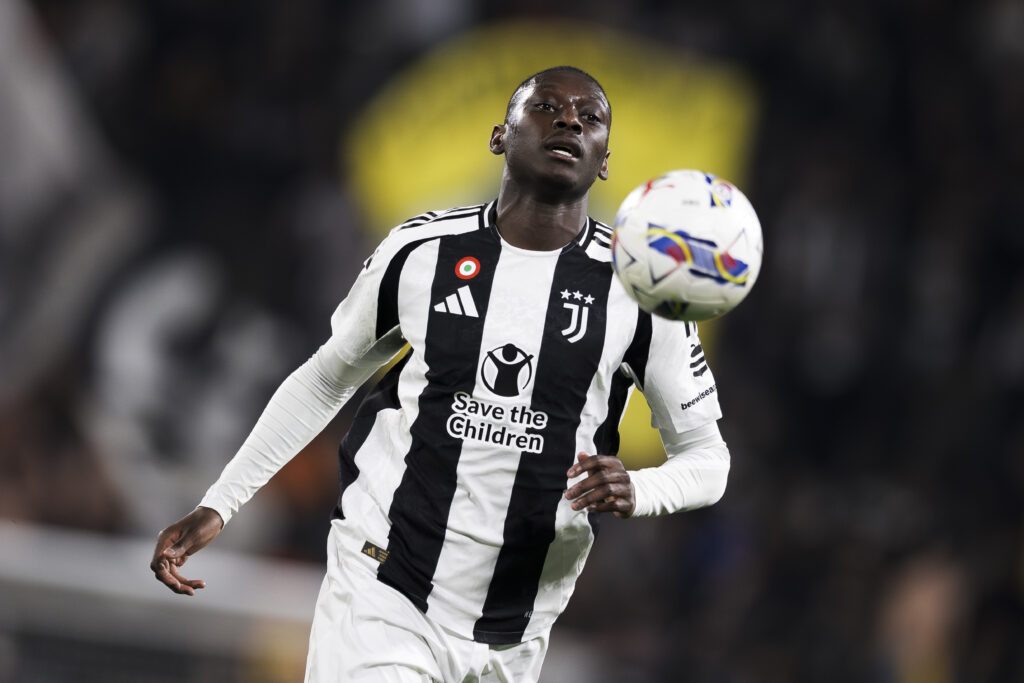Randal Kolo Muani of Juventus FC in action during the Serie