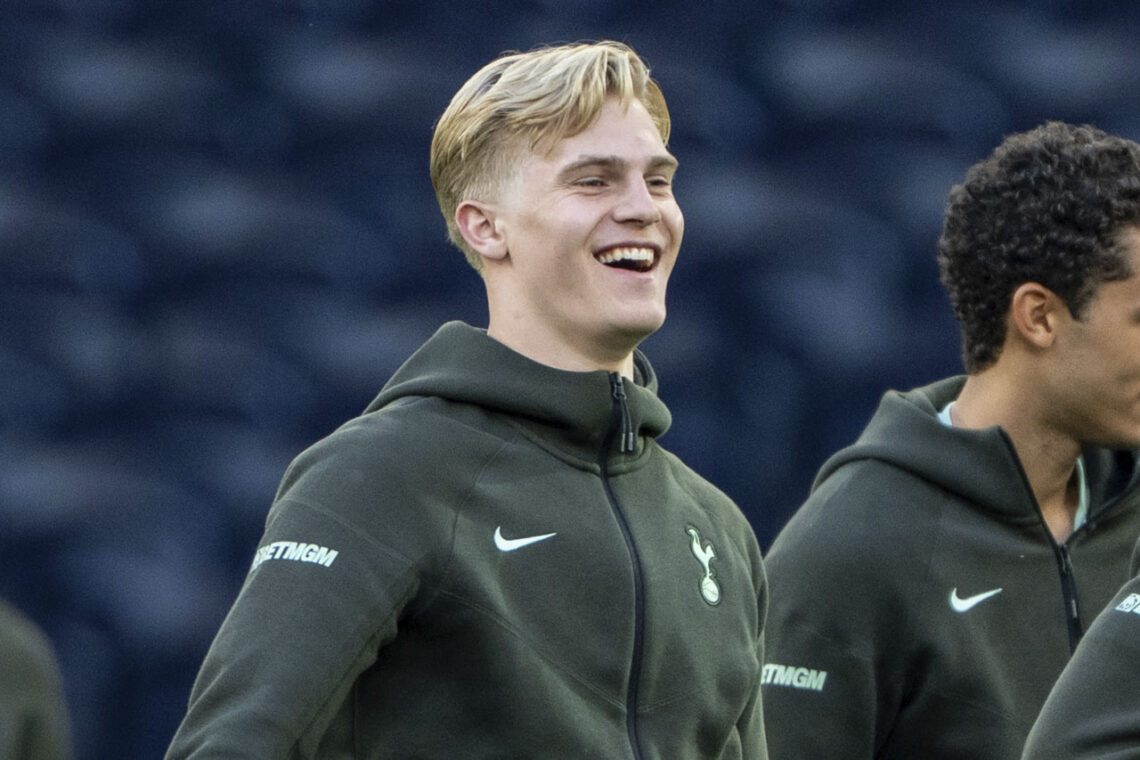 Lucas Bergvall Tottenham