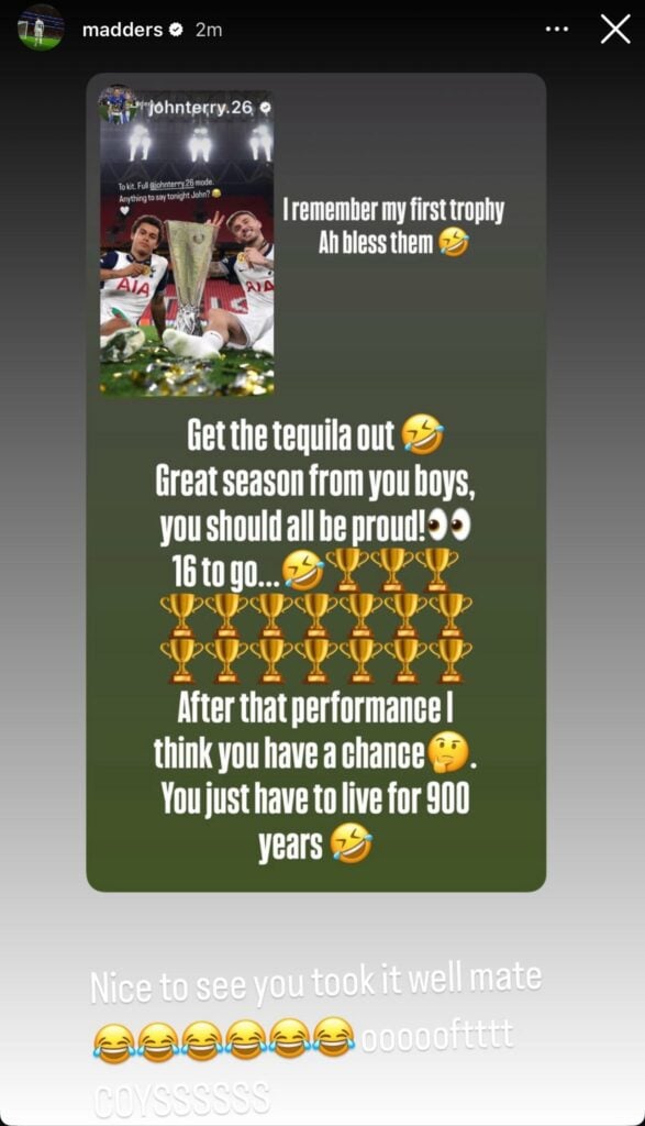 John Terry James Maddison