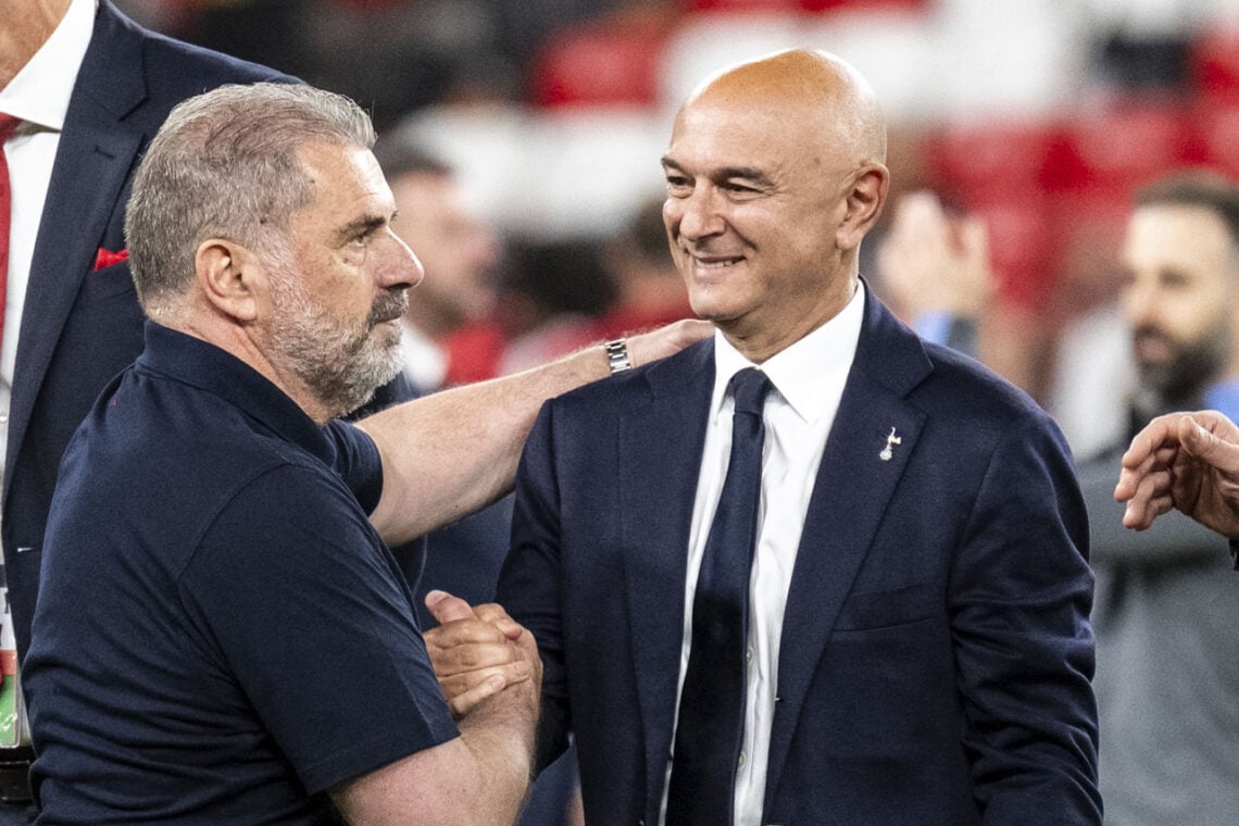 Ange Postecoglou Daniel Levy Tottenham