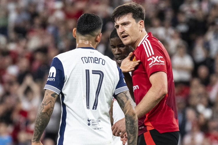 Cristian Romero Harry Maguire